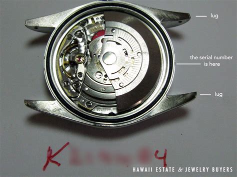 where is the serial number on rolex oyster perpetual|rolex serial number engraving.